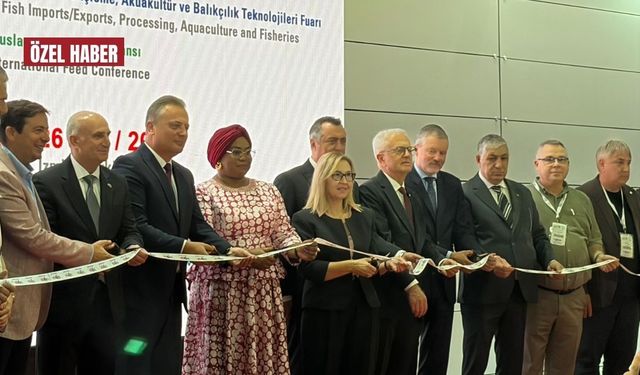 12. Su Ürünleri Fuarı Future Fish Eurasia İzmir'de açıldı,  165 firma ve marka katıldı