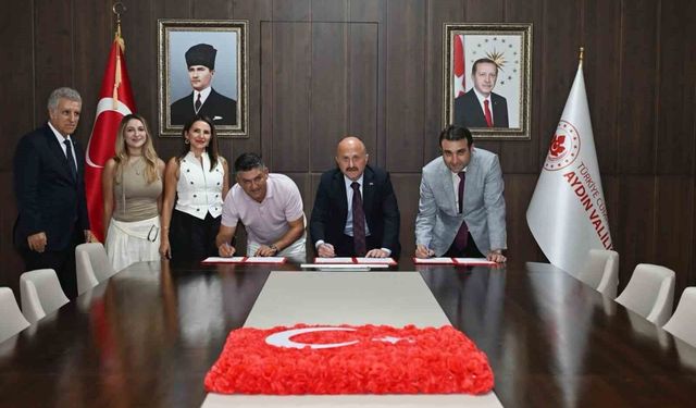 Kuşadası’na yeni anaokulu için imzalar atıldı