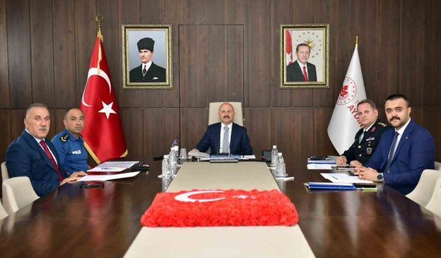 Aydın’da üniversite ve yurtlarda güvenlik konusu görüşüldü