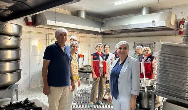 Nazilli’de okul ve öğretmenevi yemekhanelerine hijyen denetimi