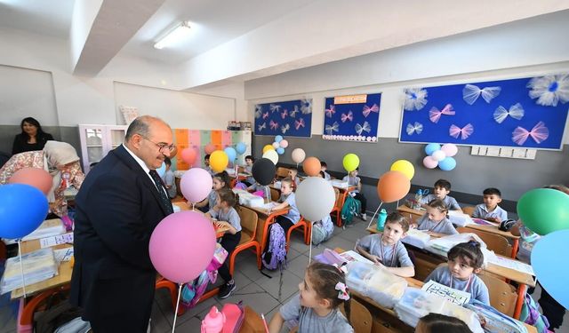 Vali İsmail Ustaoğlu, Balıkesir’de ilk ders zilini çaldı