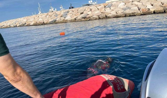 Didim’de denizde sıkı denetim, dalgıçlar da görev aldı