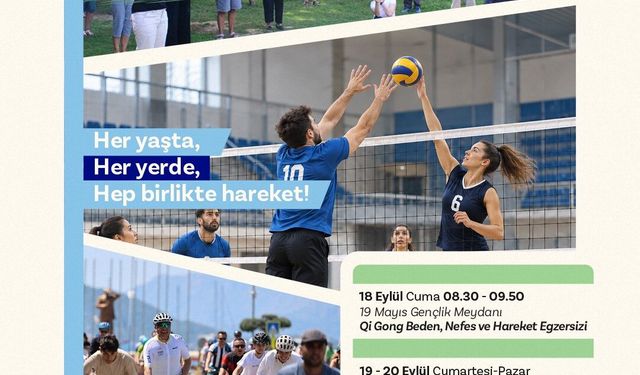 Marmaris’te Avrupa Hareketlilik Haftası etkinlikleri başlıyor
