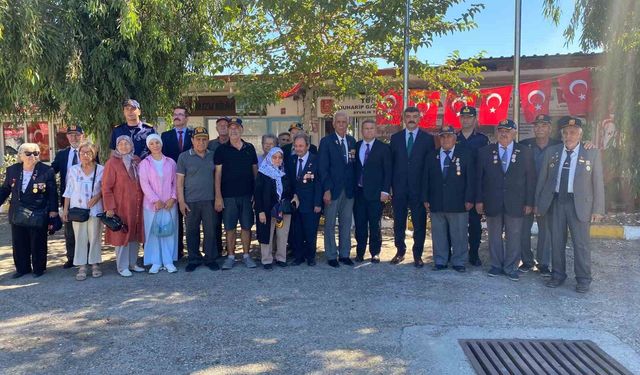 Ayvalık’ta Kaymakam Cimşit’ten gazilere nazik ziyaret