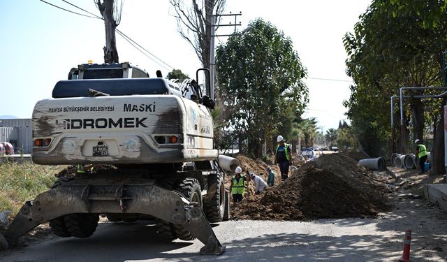 Alaşehir Baklacı’da Taşkın Sona Eriyor: MASKİ’den 1.2 Kilometrelik Altyapı