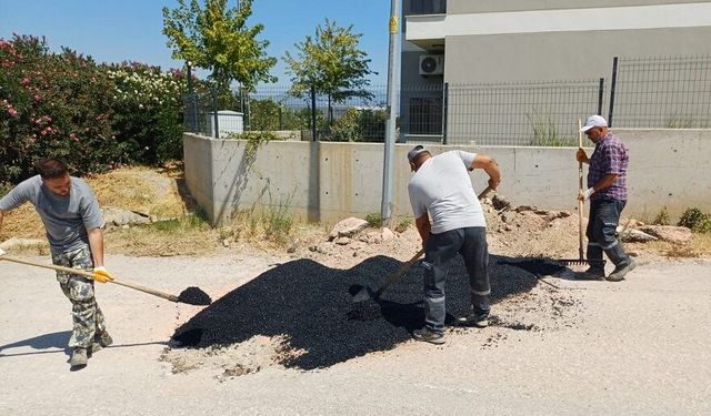 Menderes Belediyesi’nde Asfalt Hareketliliği