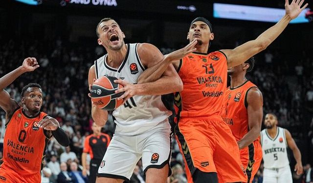 Beşiktaş EuroLeague’e Valencia yenilgisiyle başladı