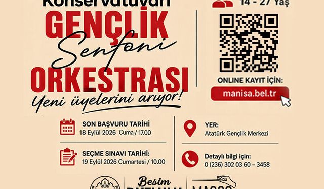 Gençlik Senfoni Orkestrası Yeni Müzisyenlerini Arıyor
