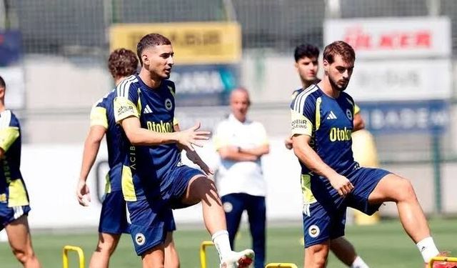 Fenerbahçe'de Roma maçı öncesi ilk antrenman