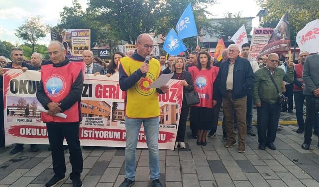 Uşak’ta “Okullarımızı Geri İstiyoruz” çağrısı