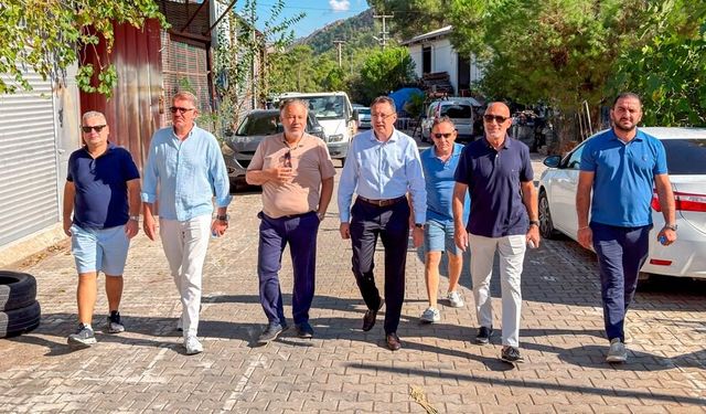 MTO Başkanı Ayhan sanayi esnafını dinledi