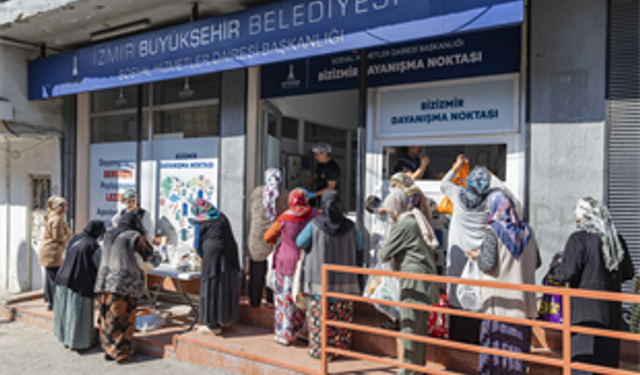 Büyükşehir, dayanışma noktalarıyla İzmirlinin yanında