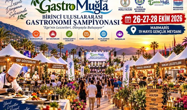 Marmaris’te uluslararası gastronomi festivali başlıyor