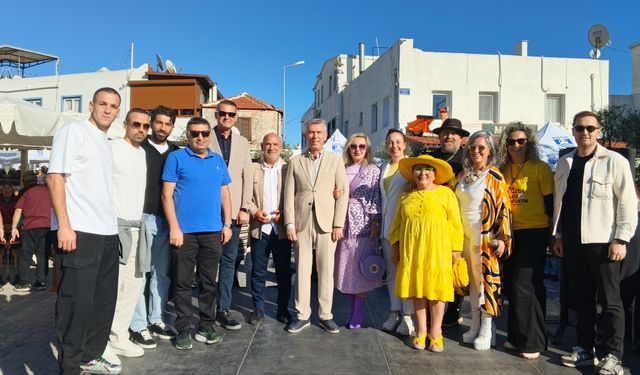 Bodrum Sarı Yaz Festivali'nde Bitez İyilik Pazarı yoğunluğu