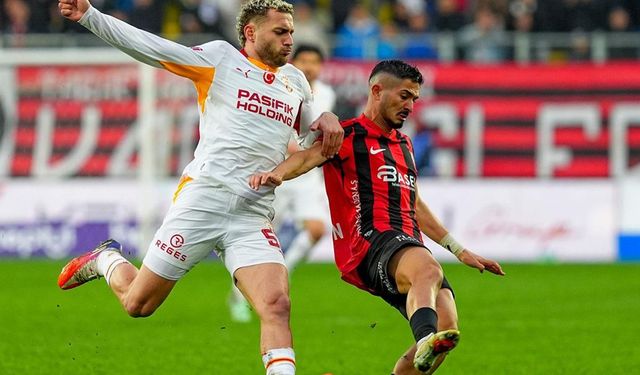 Galatasaray liderliğini 88. dakikada attığı golle korudu