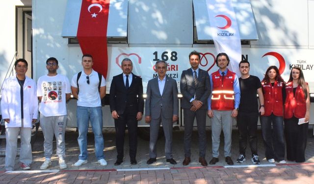 Ege Üniversitesi ve Türk Kızılay'dan hayat kurtaran iş birliği
