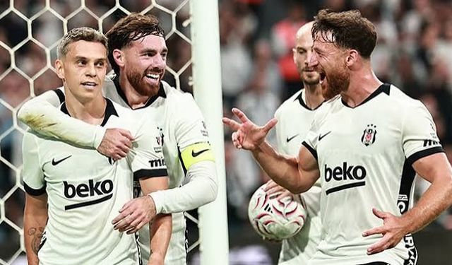 Beşiktaş, Avrupa'da 2'de 2 yaptı!