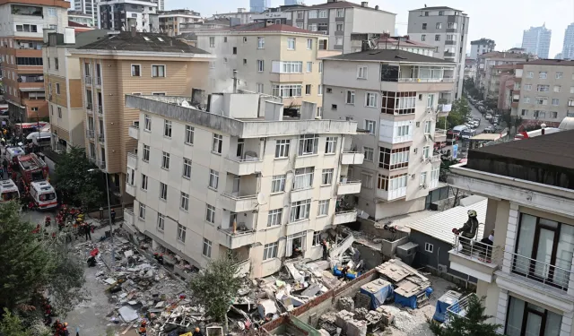 İstanbul Maltepe’de çöken binanın mimarı ve şantiye şefi gözaltında