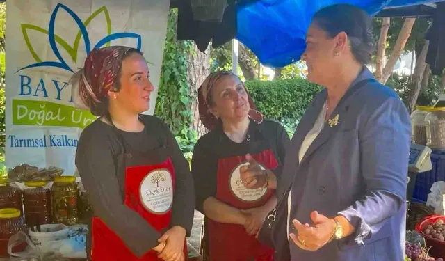 CHP İzmir İl Kadın Kolları'ndan pazar ziyaretleri