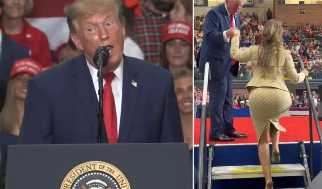 Trump ; "O KALÇAYI GÖZDEN KAÇIRMAK ZOR"