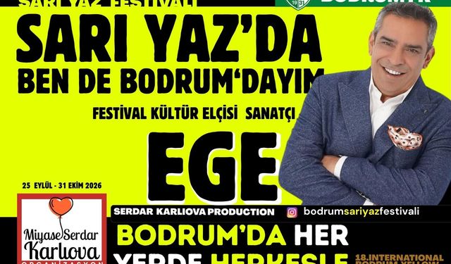 Bodrum Sarı Yaz Festivali’nde kültür buluşması