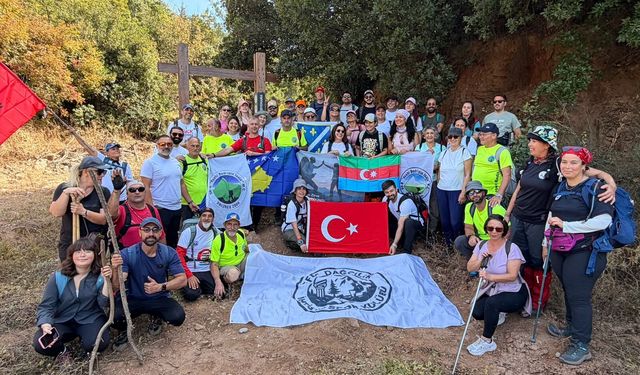 Prizrenli dağcılar Selçuk’ta kardeşlik buluşması yaptı