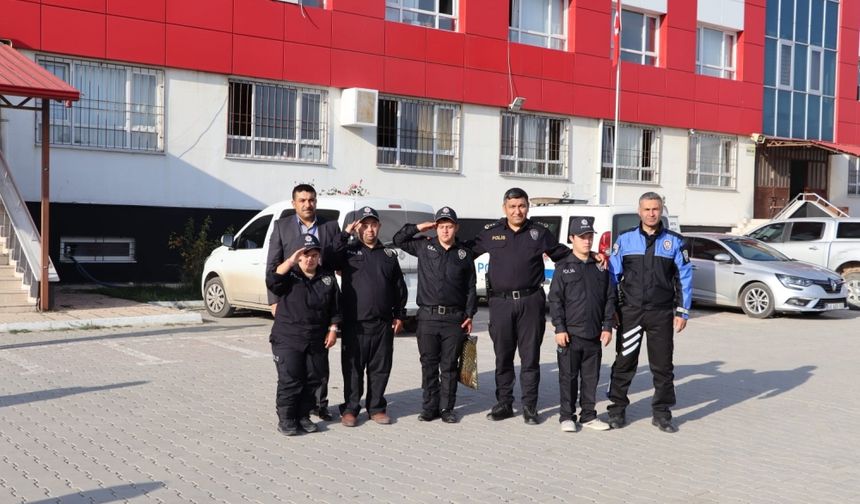 Kahramanmaraş'ta Down sendromlu gençlerin polislik hayali gerçek oldu
