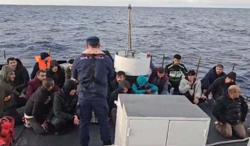 Yunan unsurların geri ittiği 66 kaçak göçmen kurtarıldı