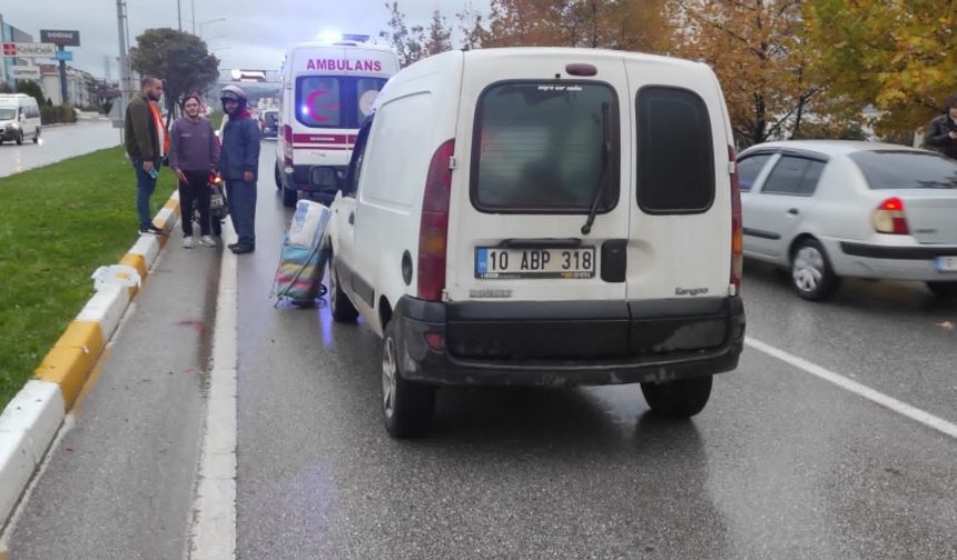 Balıkesir'de aracın çarptığı yaya hayatını kaybetti