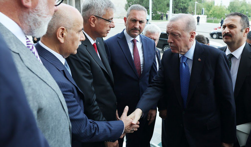 Cumhurbaşkanı Erdoğan, TBMM Tarım, Orman ve Köyişleri Komisyonu üyeleriyle görüştü