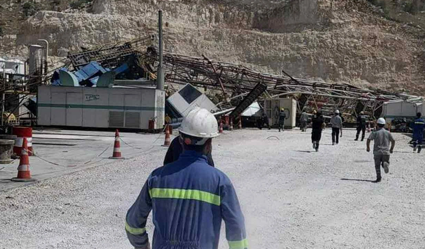 SON DAKİKA | Gabar Dağı'nda sondaj kulesi devrildi!