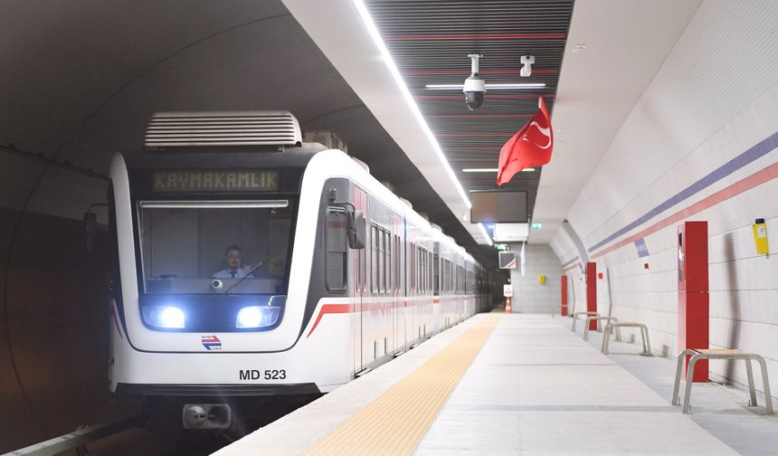 İzmir Narlıdere Metrosu’nda sefer aralıkları 8 dakikaya indirildi