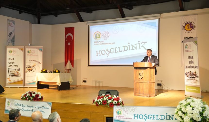 İzmir'de TÜBİTAK bilim olimpiyatları hazırlıkları tamamlandı