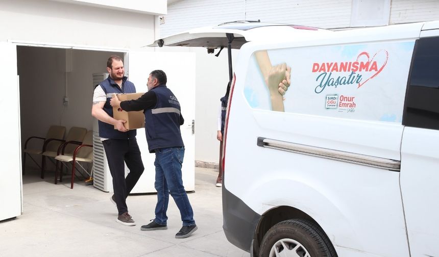 Çiğli Belediyesi sosyal destek ve dayanışma projelerini sürdürüyor
