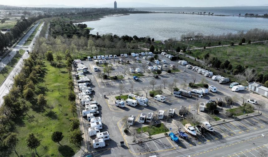 İnciraltı Karavan Park'a yoğun ilgi! Kapasite artırıldı