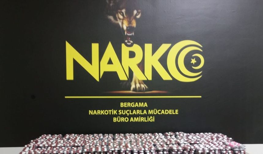 Bergama’da rekor uyuşturucu operasyonu