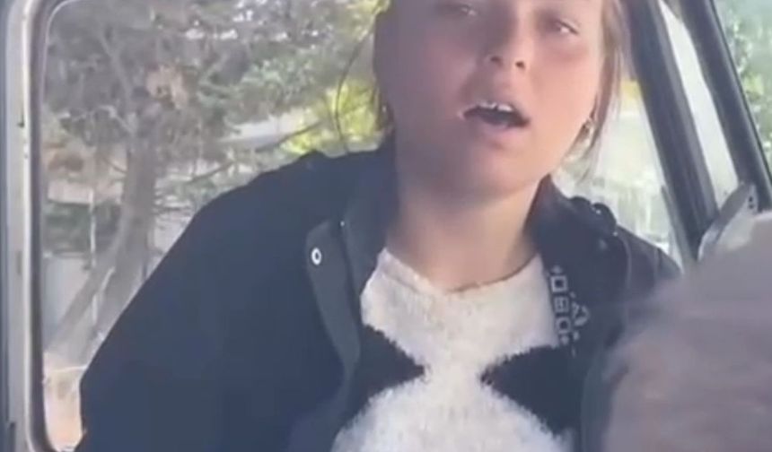 Çaldığı kamyonla kaza yapan kadın suçüstü böyle yakalandı
