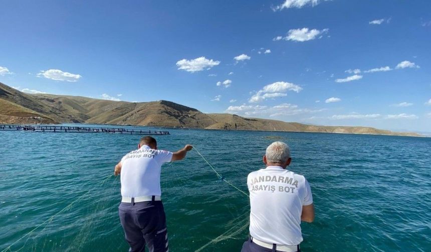 Elazığ’da kaçak avlanan 65 kilo balık ele geçirildi