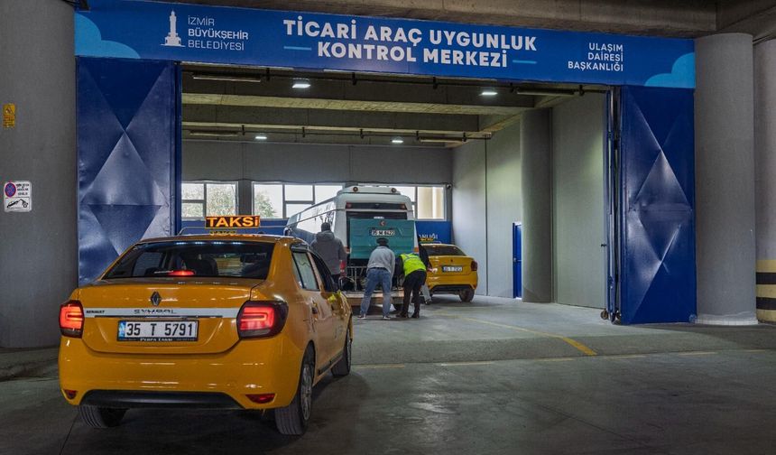 İzmir’de taksi ve minibüslere sıkı denetim