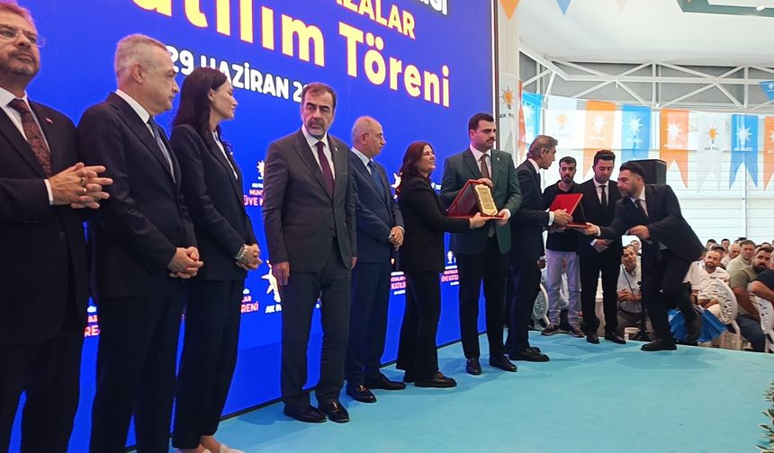 AK Parti Aydın'da gövde gösterisi yaptı
