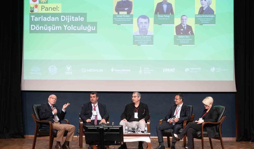 Tarımın dijital geleceği İzmir’de konuşuldu