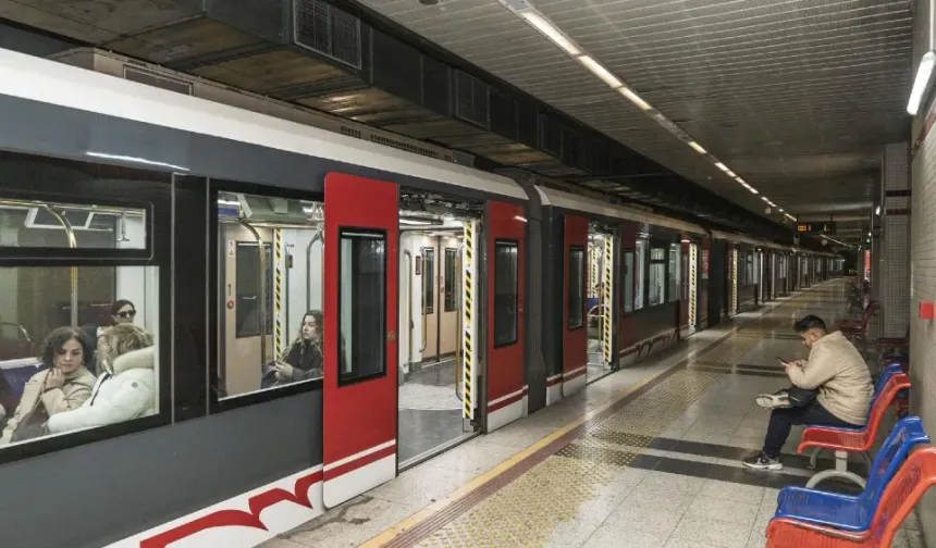 Metro hattında hırsızlık alarmı