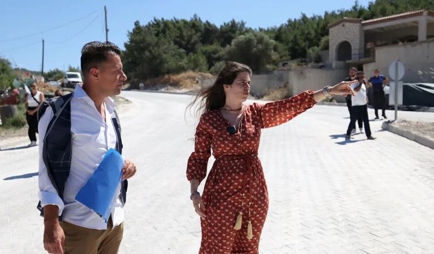 Mahalleleri birbirine bağlayan yol tamamlandı