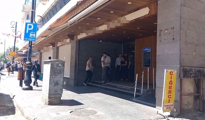 Banka şubesine gece saldırısı
