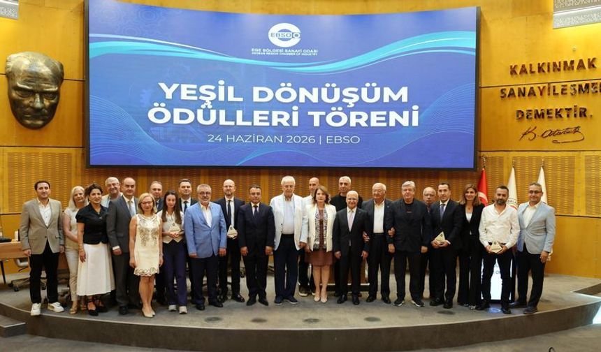 Yeşil dönüşümde 6 ödül