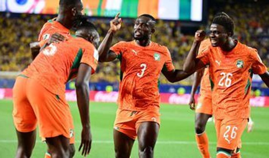 Fildişi Sahili'ne uzatmada hayat veren gol!