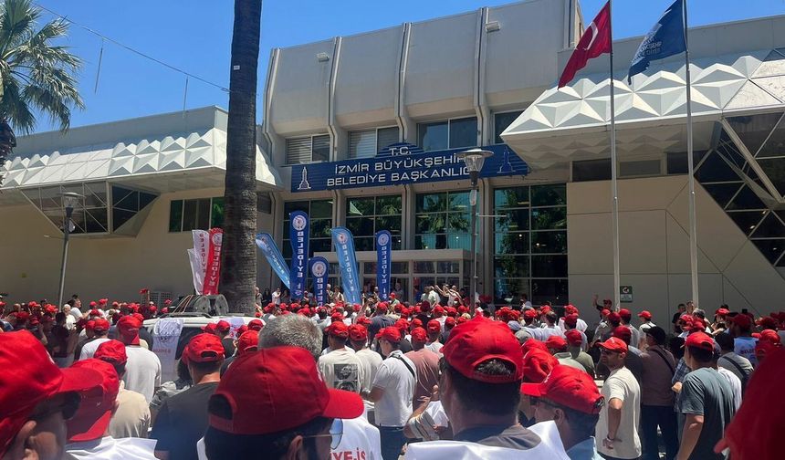 İşçilerden TİS yürüyüşü