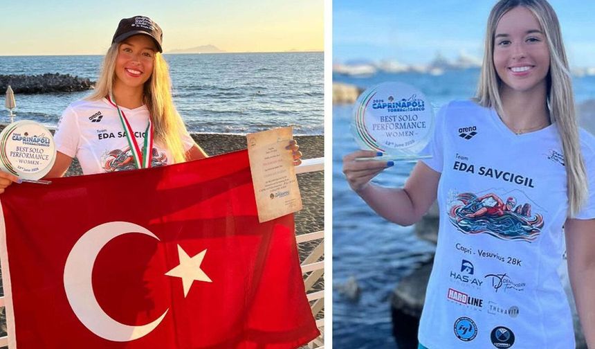 Eda Savcıgil klasman şampiyonu oldu