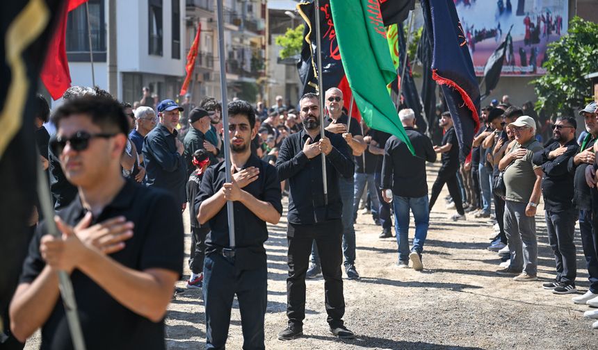 Bornova’da Kerbela şehitleri anıldı