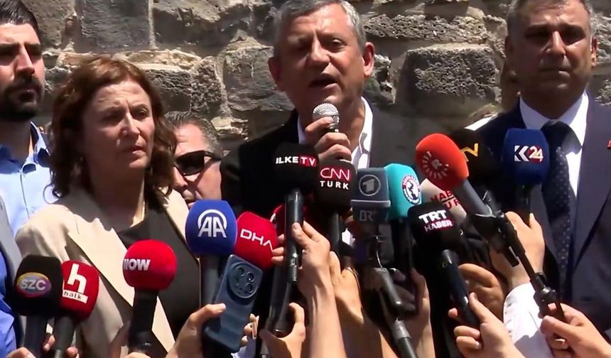 Özel’den Diyarbakır’da Demirtaş selamı